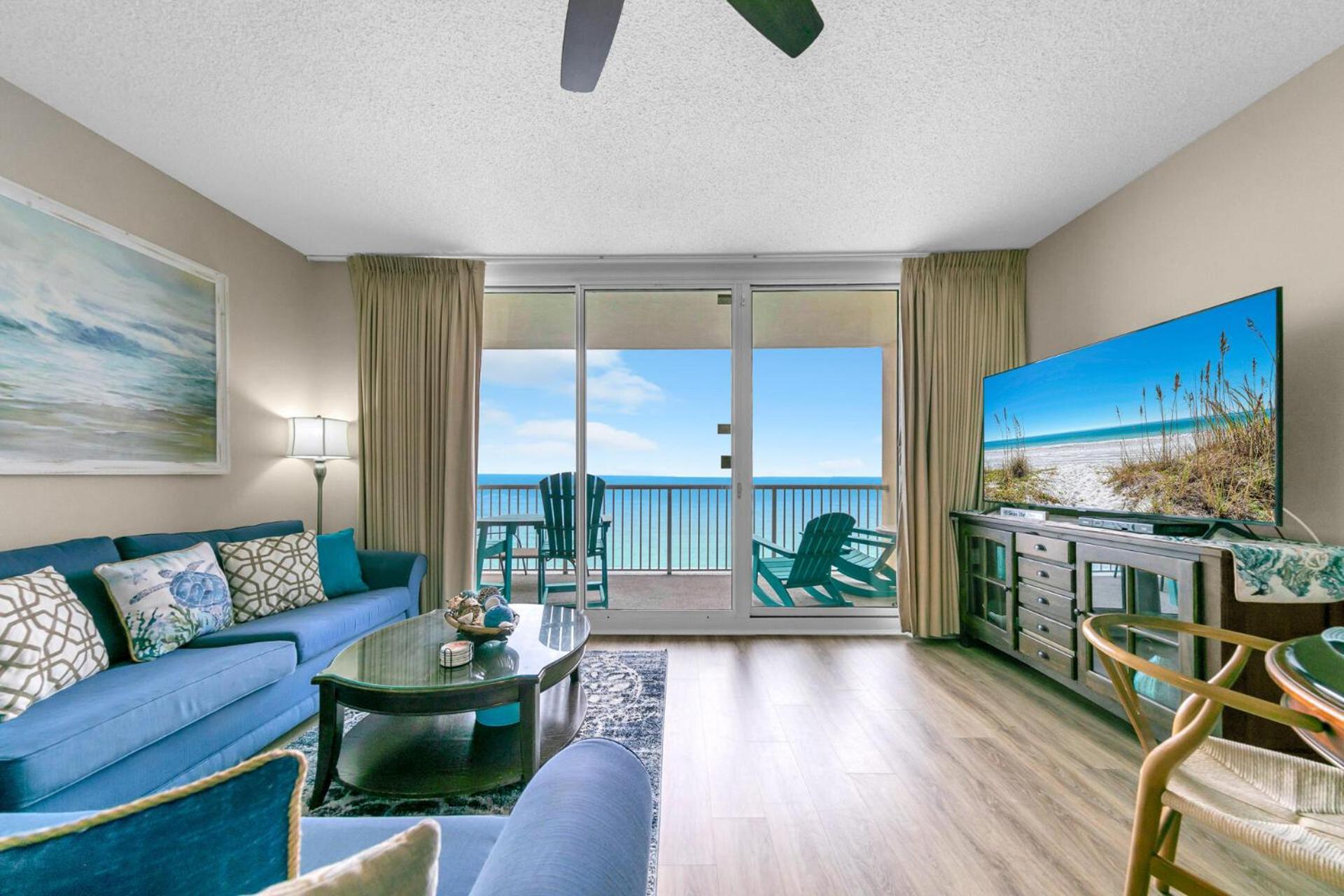 Stunning Ocean & Sunset Views, Direct Beach Access With 2 King Bedrooms At Panama City Beach, Fl Exterior photo